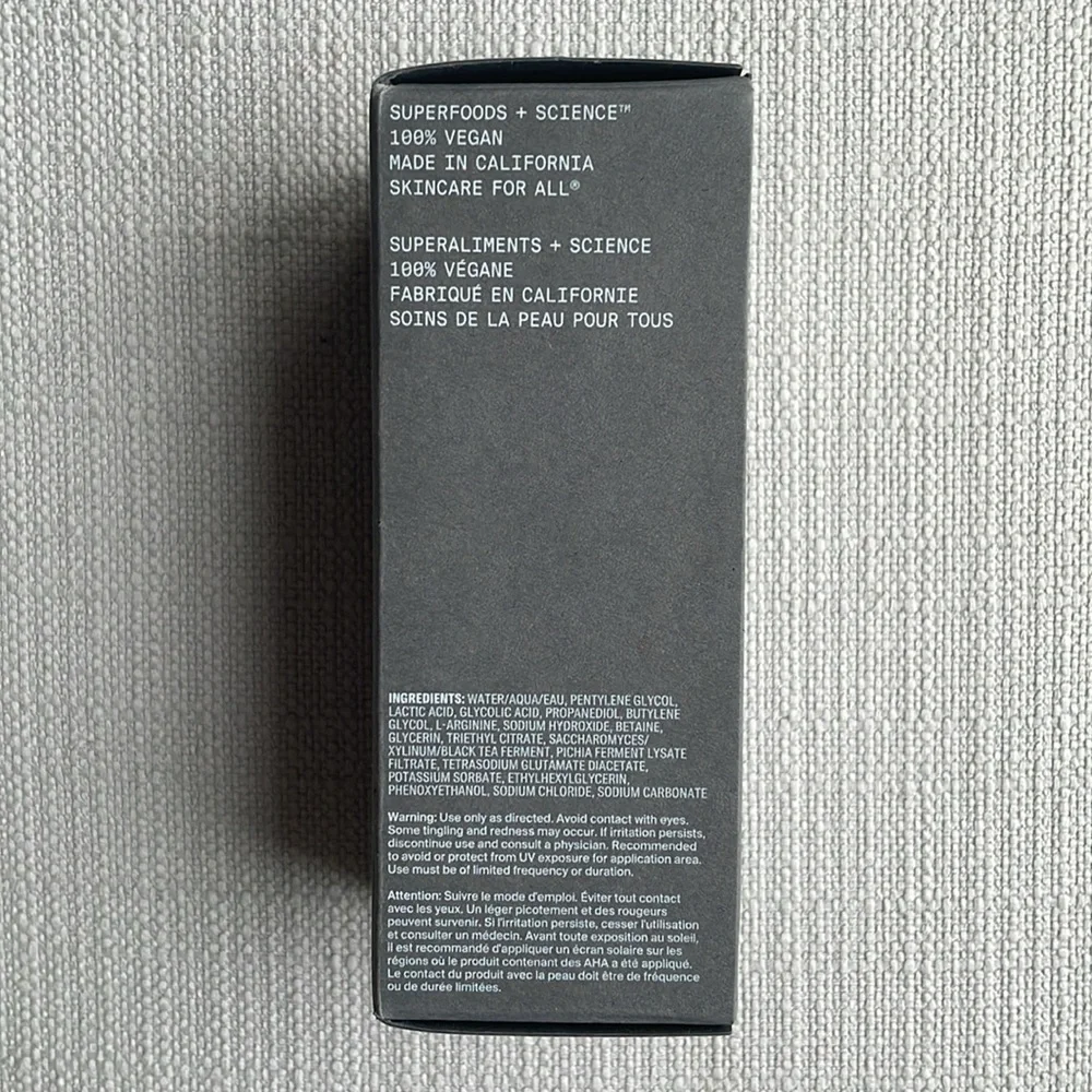 YTTP Kombucha + 10% AHA Liquid Exfoliant with Lactic Acid and Glycolic acid